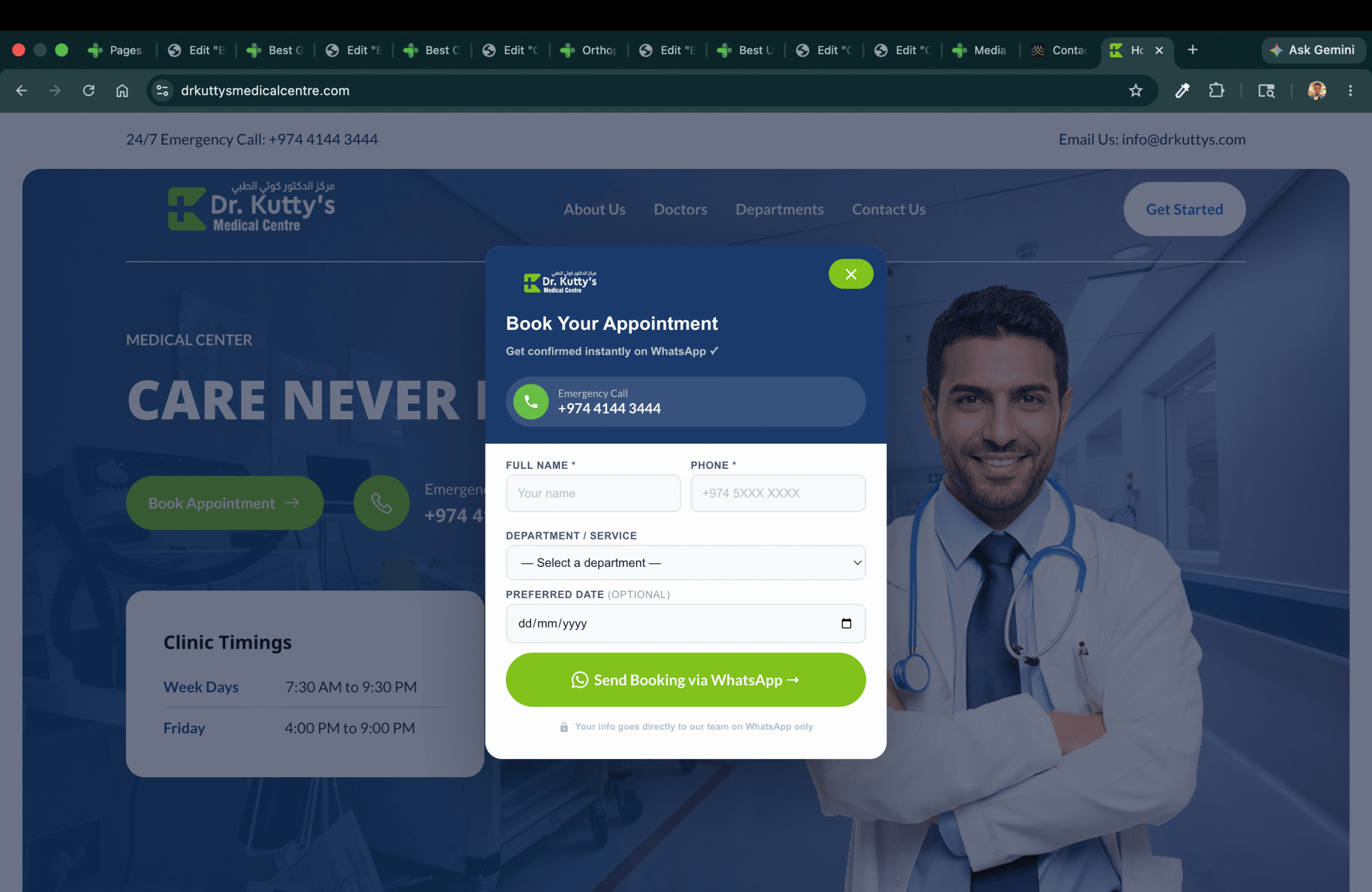 Dr. Kutty's — Popup