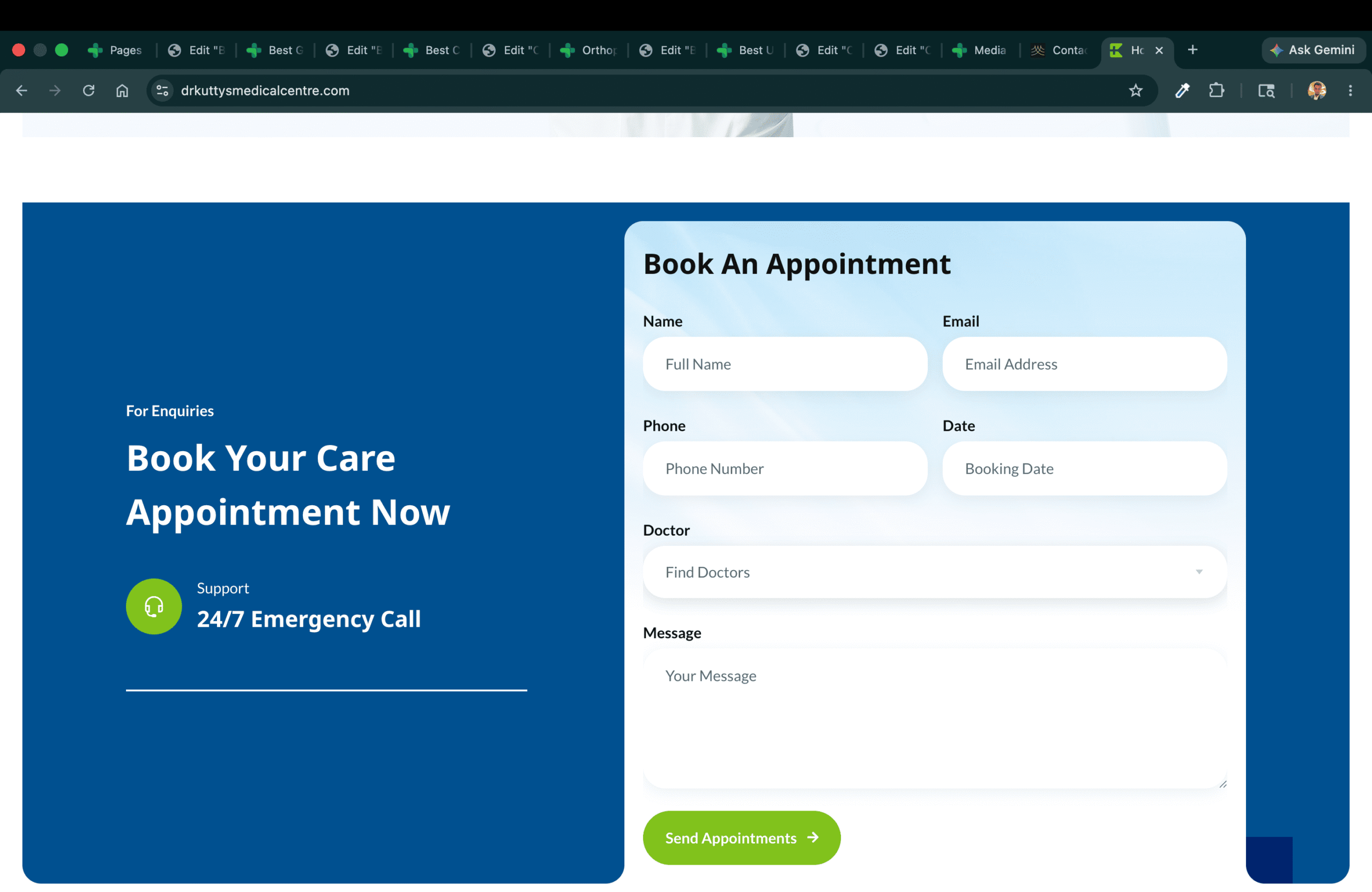 Dr. Kutty's — Book Appointment