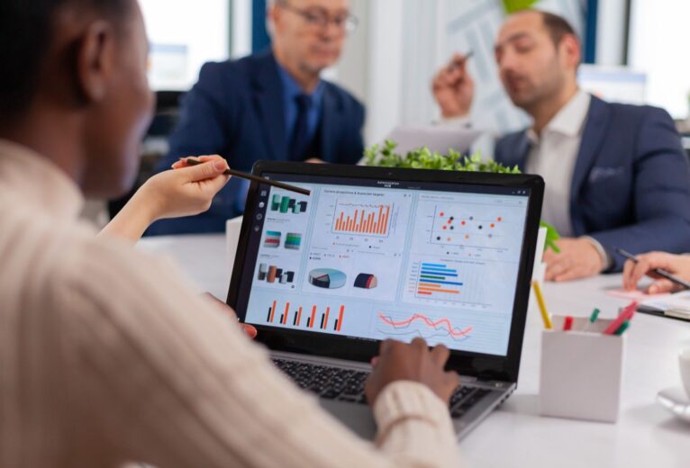 Team using CRM and ERP software to grow a business in Bangalore
