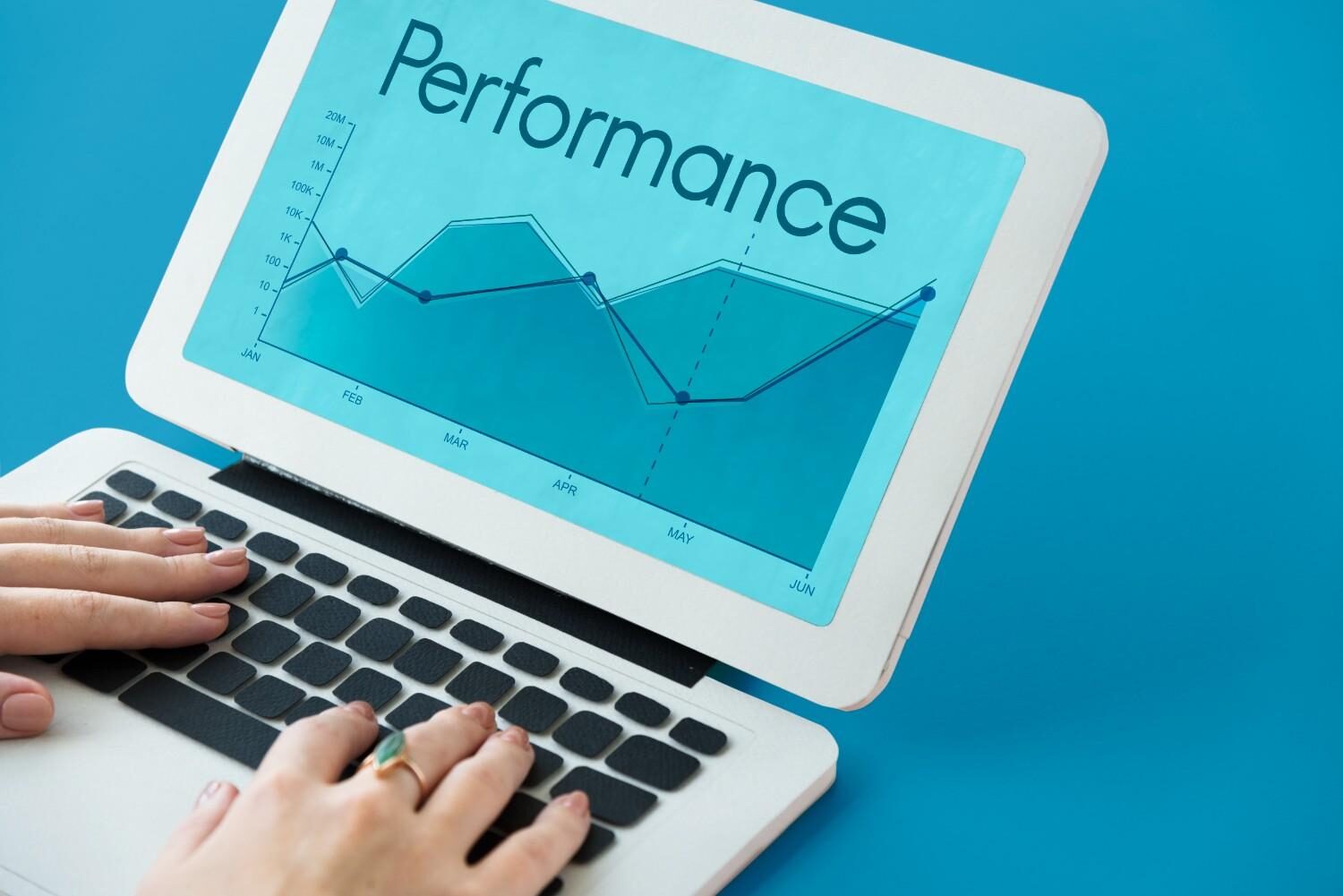 Digital marketing campaign dashboard showing low conversions and performance metrics