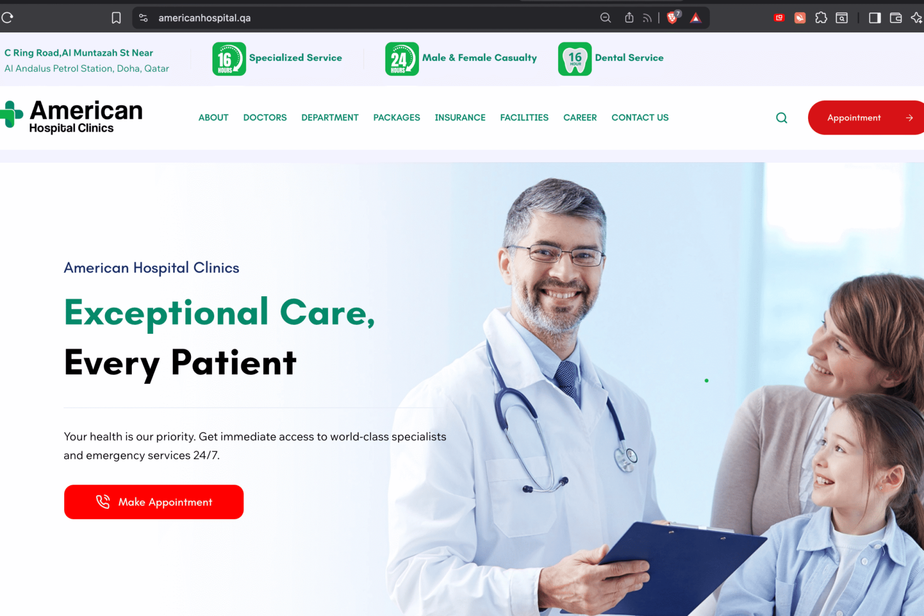english american hospital